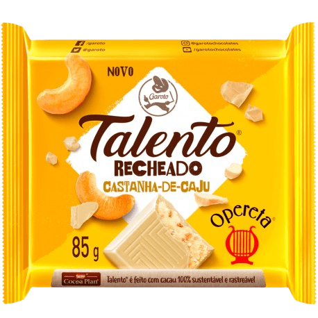 Chocolate Garoto Talento Opereta 85g