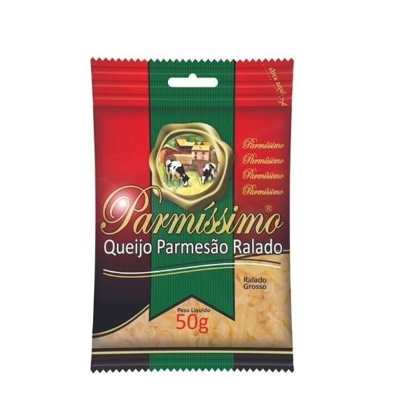 Queijo Parmessao Parmissimo Ralado 50g