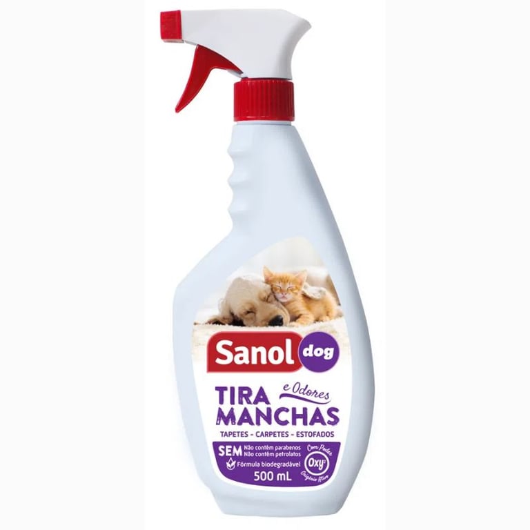 Tira Manchas e Odores Sanol Dog Spray 500ml