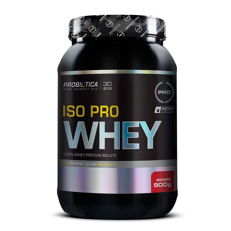 Iso Pro Whey 900g Morango