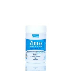 Zinco Stem 29,50mg com 30 Comprimidos