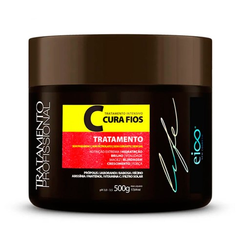 Máscara de Tratamento Eico Life Cura Fios 500g