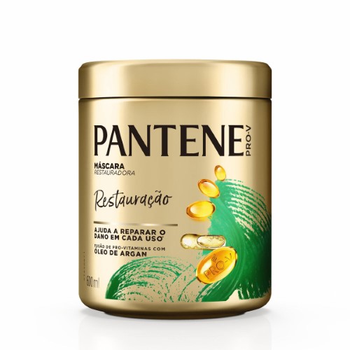 Máscara Hidratante Pantene Restauração Óleo de Argan com 600ml