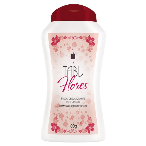 Talco Tabu Flores 100g