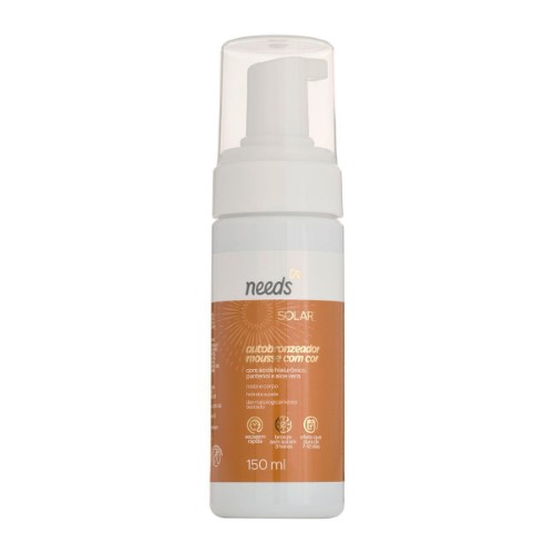 Autobronzeador Mousse com Cor Needs Rosto e Corpo com 150ml