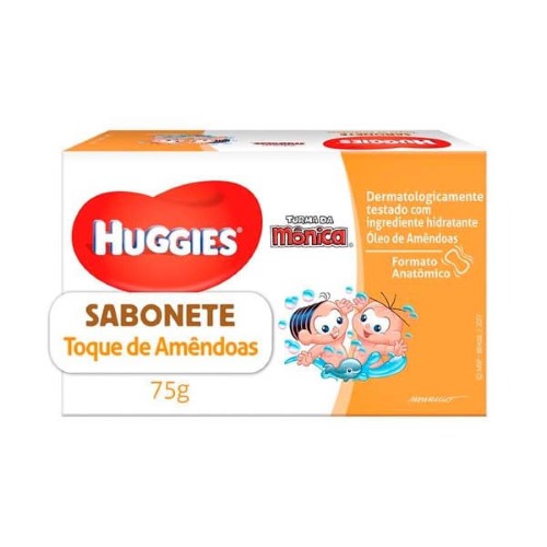 Sabonete em Barra Huggies Hidratante 75g