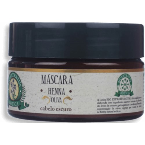 Máscara Bio/Extr Botica Henna 250G - Bio Extratus