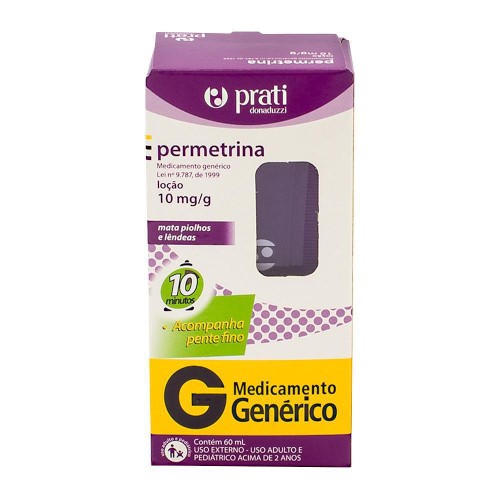 Permetrina 10mg Loção Com 60ml - Prati, Donaduzzi