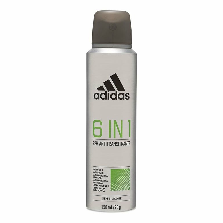 Desodorante Aerosol Antitranspirante Adidas 6 IN 1 72 Horas 150ml