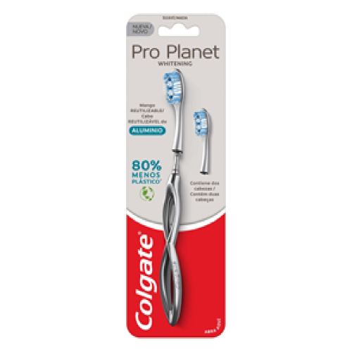 Escova Dental Colgate Pro Planet Blue 1 Escova e 1 Refil