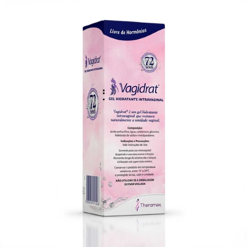 Gel Hidratante Intravaginal Vagidrat com 30g e 10 aplicadores