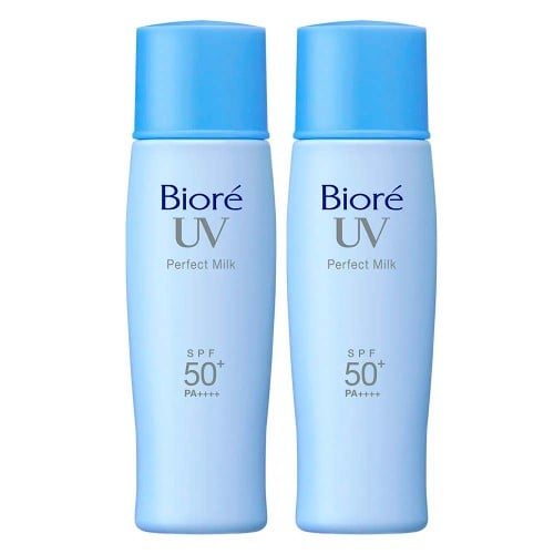 Bioré Uv Perfect Milk Kit com Dois Protetores Solares