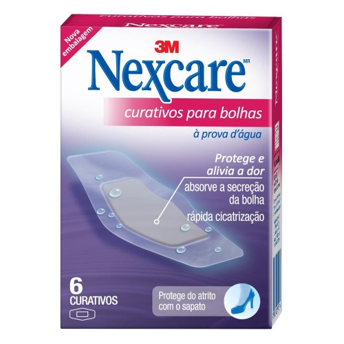 Curativos Para Bolhas Nexcare 6 Unidades