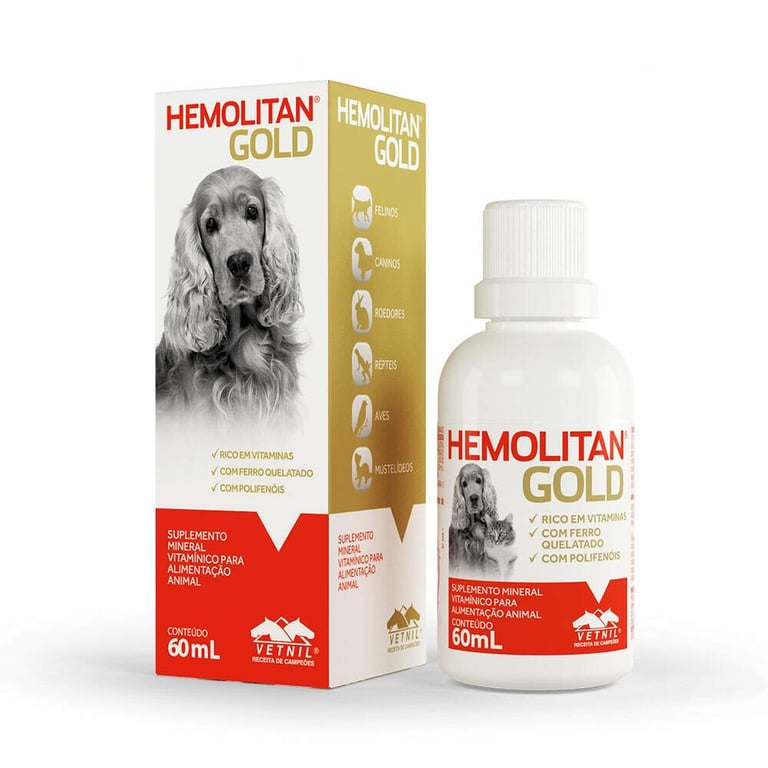 Hemolitan Gold Vetnil 60ml