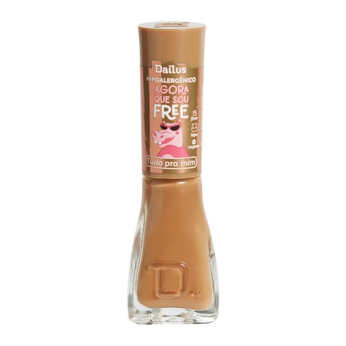 Esmalte Cremoso Dailus Hipoalergênico Agora que Sou Free 8ml - Tudo pra mim