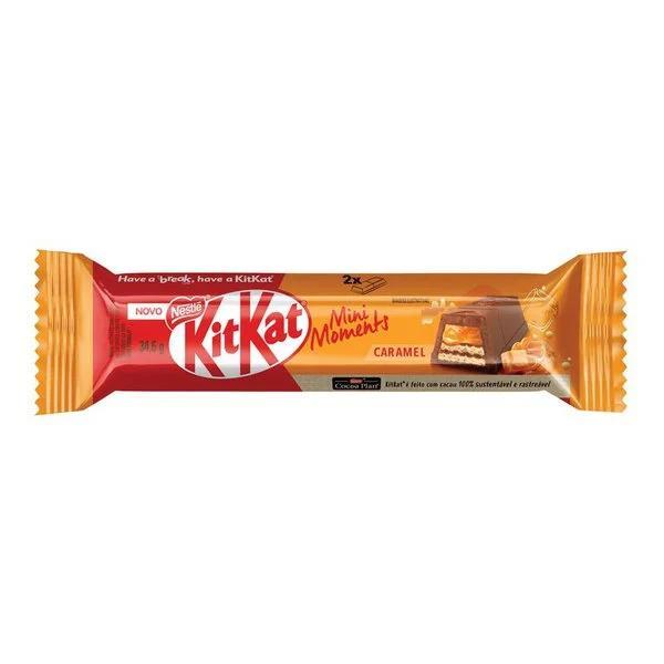 Chocolate Nestlé Kit Kat Mini Moments Caramelo 34,6g