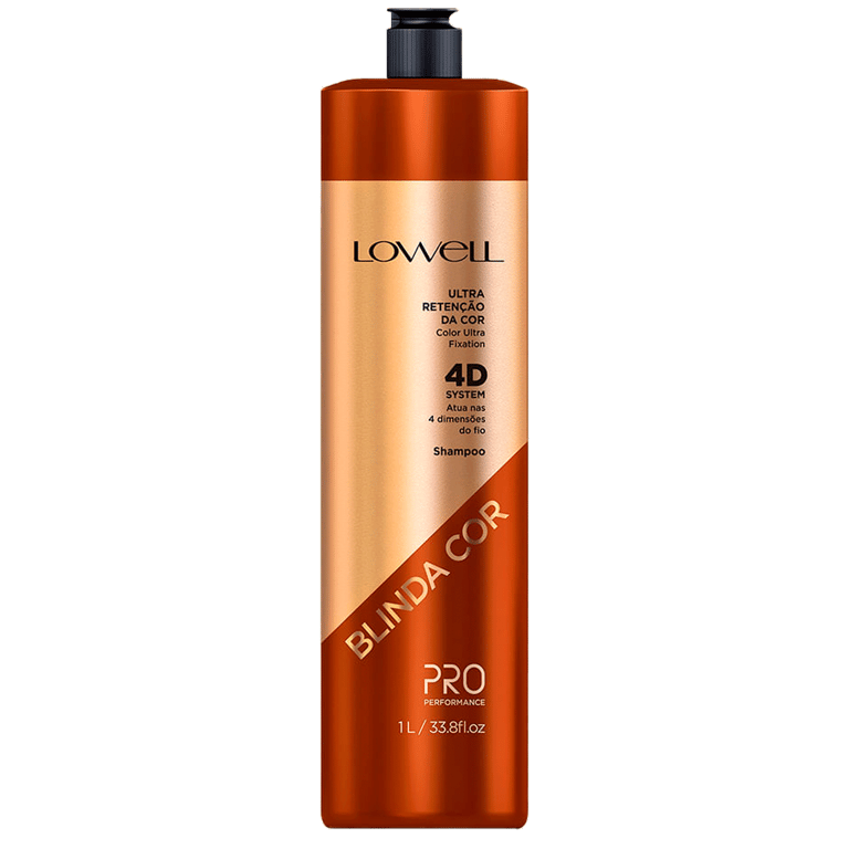 Lowell Blinda Cor Pro Performance Shampoo Para Cabelos Coloridos