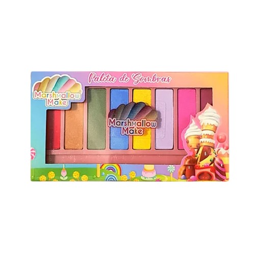 Paleta de Sombra Infantil Marshmallow Make Colorida 1 Unidade