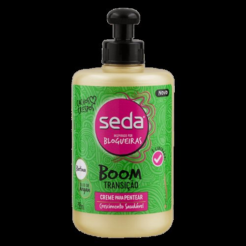 Creme para Pentear Seda Boom Transição com 295ml