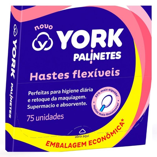 Hastes Flexíveis York  Palinetes 75 unidades