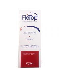 Loção Para Pernas E Pés Fletop 200ml