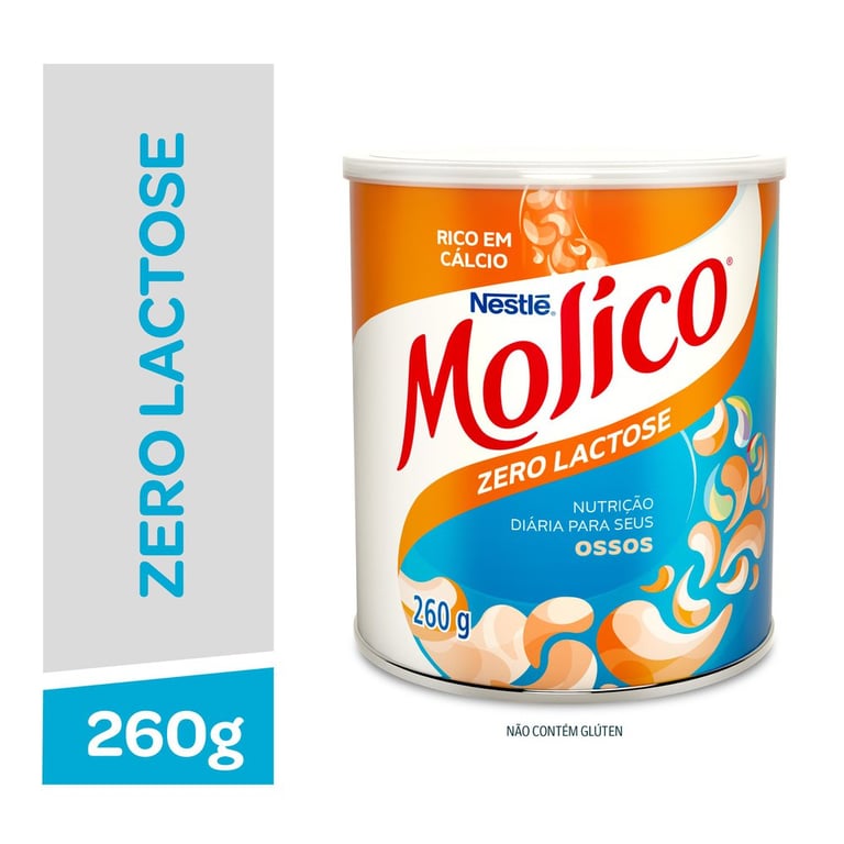 Leite Molico Zero Lactose 260G