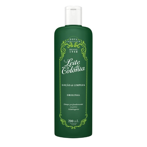 Loção De Limpeza Leite De Colônia Original 200ml