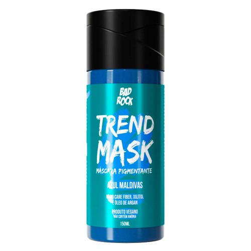 Máscara Pigmentante Bad Rock Trend Mask Azul Maldivas 150ml