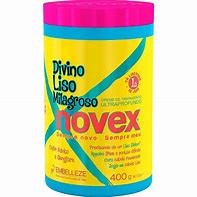 Creme de Tratamento Novex Divino Liso Milagroso com 400g