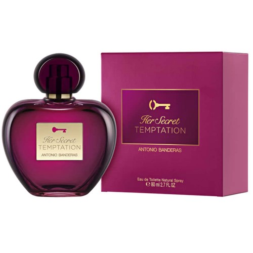 Her Secret Temptation Antonio Banderas Perfume Feminino - Eau De Toilette 80 Ml