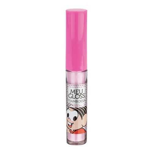 Meu Lip Gloss Turma da Mônica Infantil Mônica Framboesa 3ml