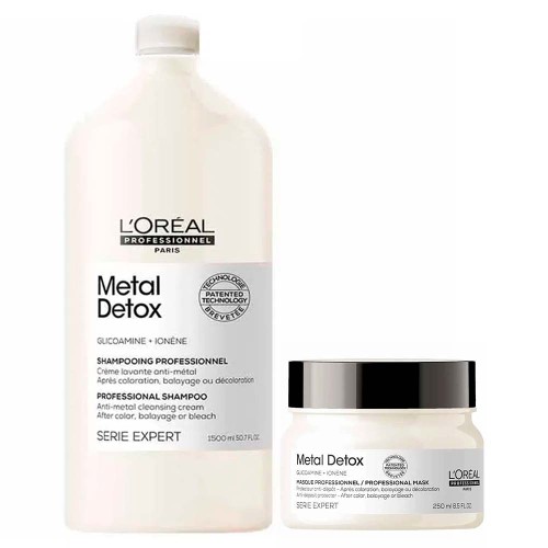 L`oréal Professionnel Metal Detox Kit Shampoo + Máscara 