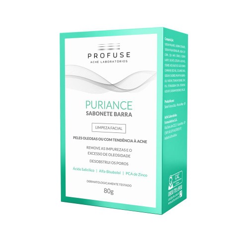 Sabonete Em Barra Profuse Puriance 80g