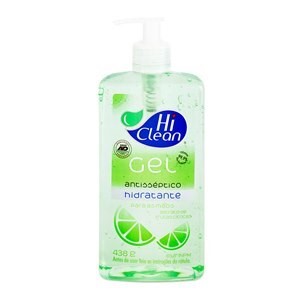 Gel Antisséptico Hi Clean Hidratante Frutas Cítricas 438g