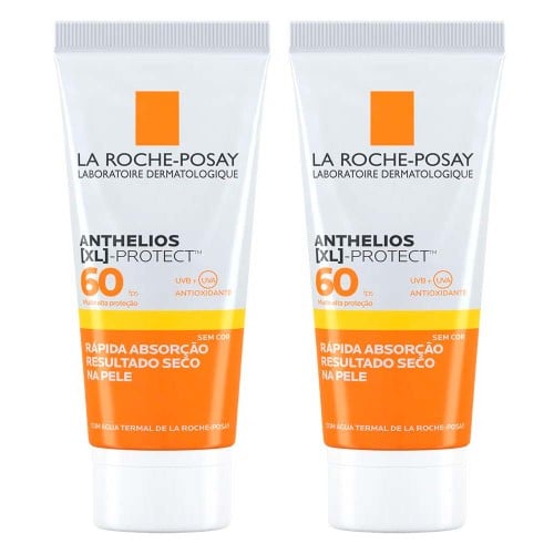 La Roche-Posay Anthelios XL Protect Kit com 2 Unidades – Protetor Solar Facial FPS60 – 40g