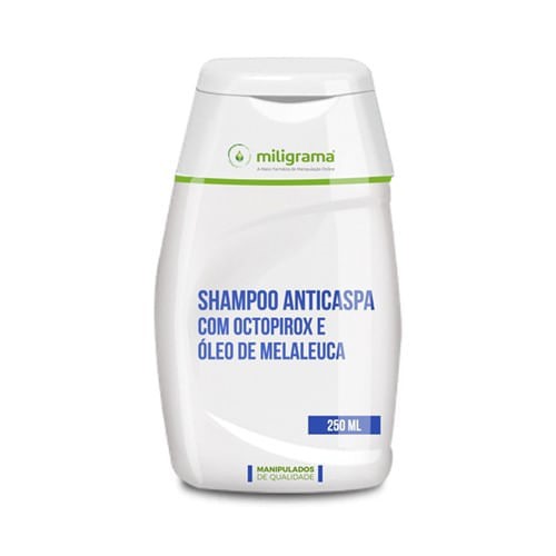 Shampoo Anticaspa com Octopirox e Óleo de Melaleuca 250ml