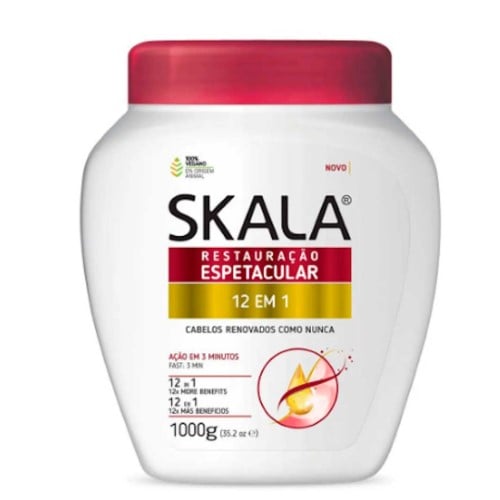 Creme de Tratamento Skala Brasil Banana e Bacuri com 1kg