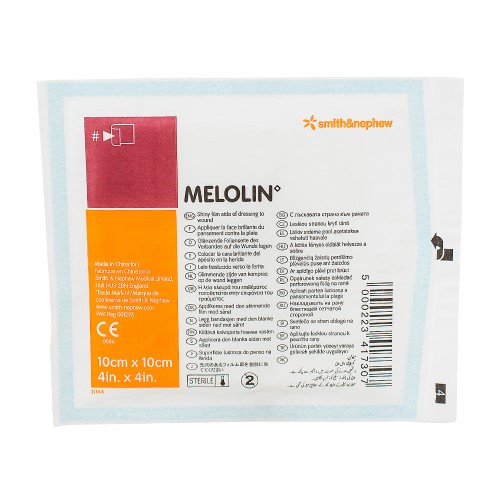 Curativo Melolin 10cmx10cm com 1 Unidade