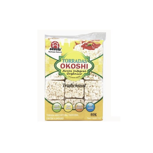 Torrada de Arroz Hikage Okoshi Integral 75g