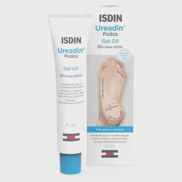 Hidratante Intenso Para Os Pés Isdin Ureadin Podos Gel Oil 75ml