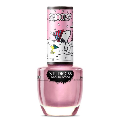 Esmalte Studio 35 Coleção Snoopy #Snowsnoopy com 9ml