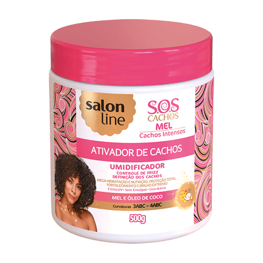 Salon Line Sos Cachos Mel Ativ Cachos 500G