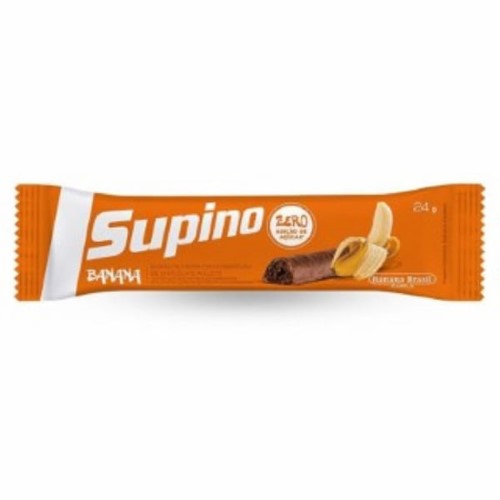 Barra de Frutas Supino Zero Banana ao Leite 24g