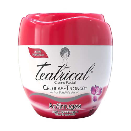 Creme Facial Teatrical Antirrugas 100g