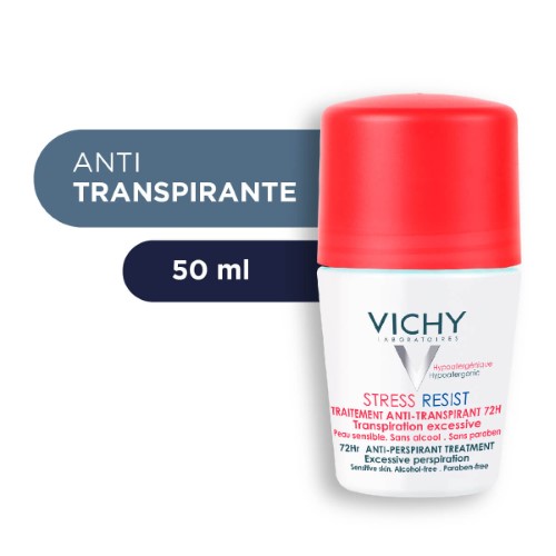 Desodorante Antitranspirante Roll-On Vichy Stress Resist Feminino 50ml