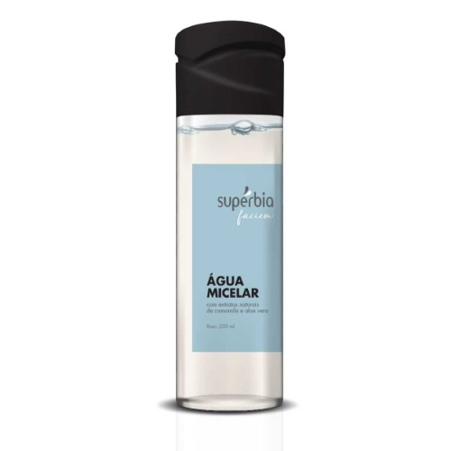 Água Micelar Facial Supérbia com 250ml