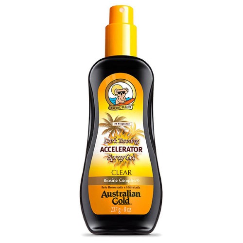 Bronzeador Aust/Gold Insta Bronzeador Dark Tanning Clear Spray Gel 237Ml - Australian Gold