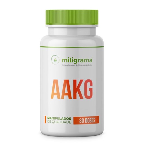 AAKG Arginina Alfa Cetoglutarato 1500mg 30 doses - Musculação Total