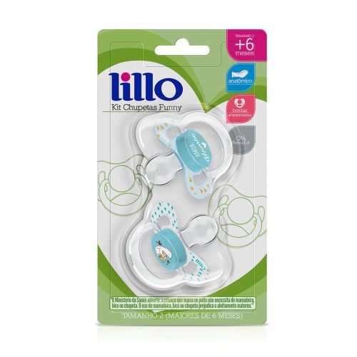 Lillo Kit Chupeta Amo Papai/mamae Tamanho 01 Rosa R-604430