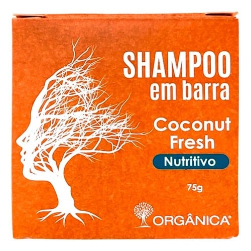 Shampoo em Barra Orgânica Coconut Fresh 75g